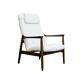 Mid Century Modern High Back Armchair By Edmund Homa, Gfm, Poland, 1960's