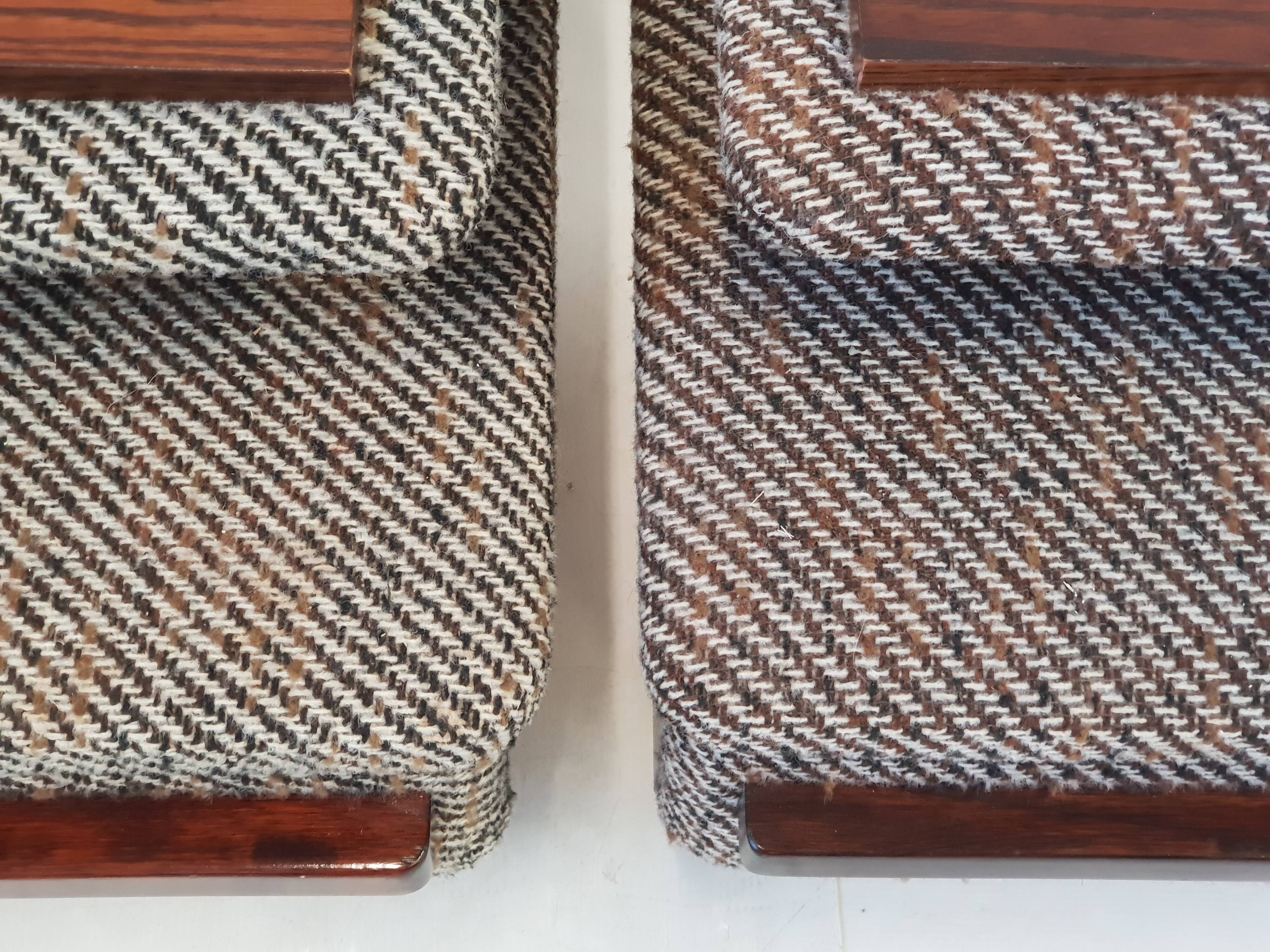 Pair of vintage 1960s bedside tables