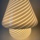 Lampe champignon verre de Murano 1970