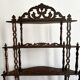 Large Napoleon III turned wood shelf, France 19th century