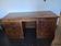 Desk in elm burl