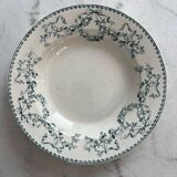 Set of 7 hollow plates Sarreguemines U&C Mozart