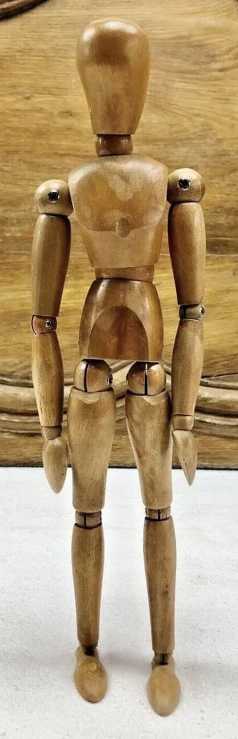 Former artist's studio mannequin