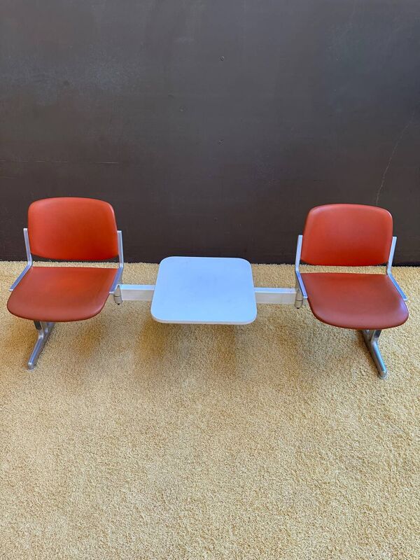 Banquette Anonima par Giancarlo Piretti pour Castelli