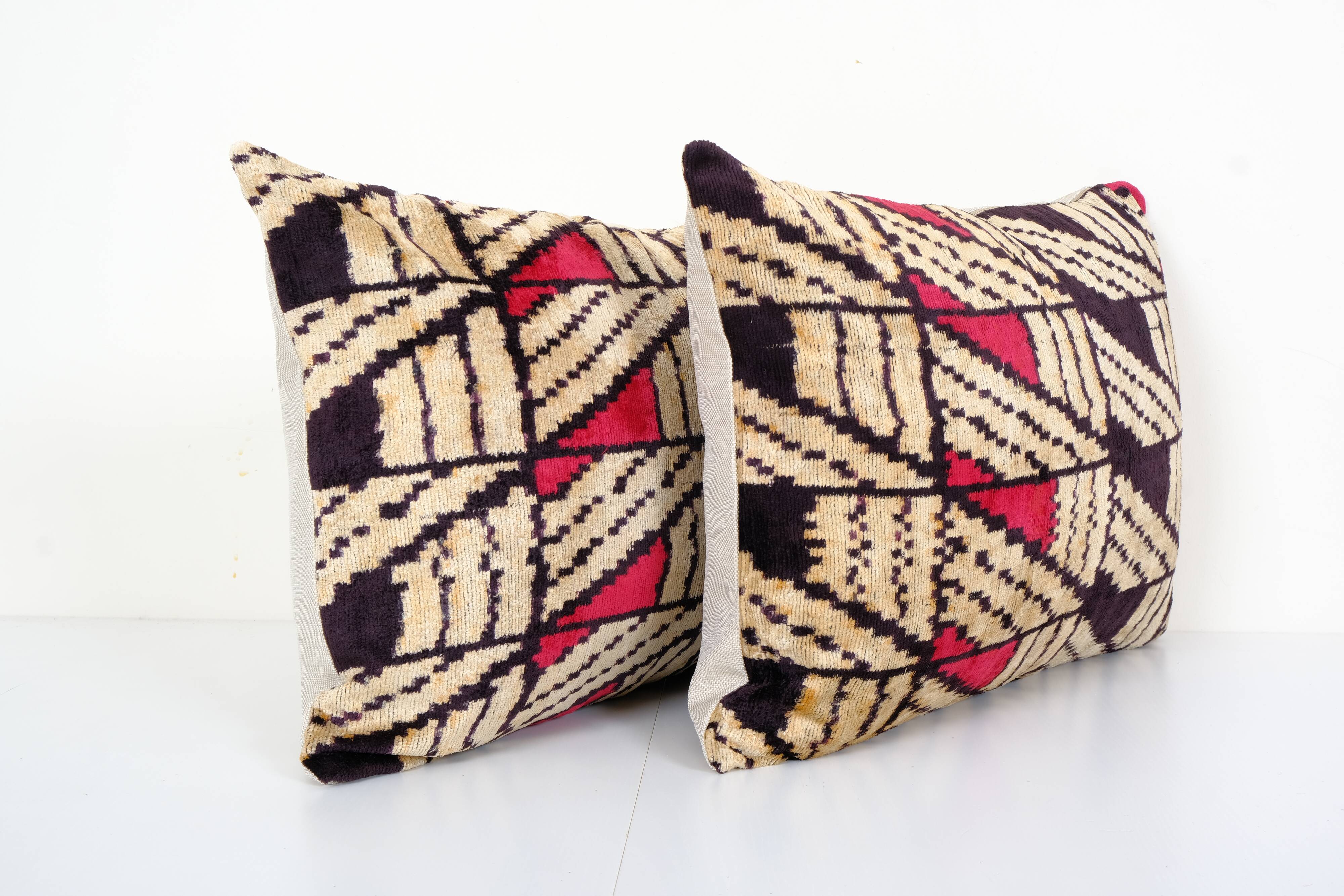 Pair of cushions