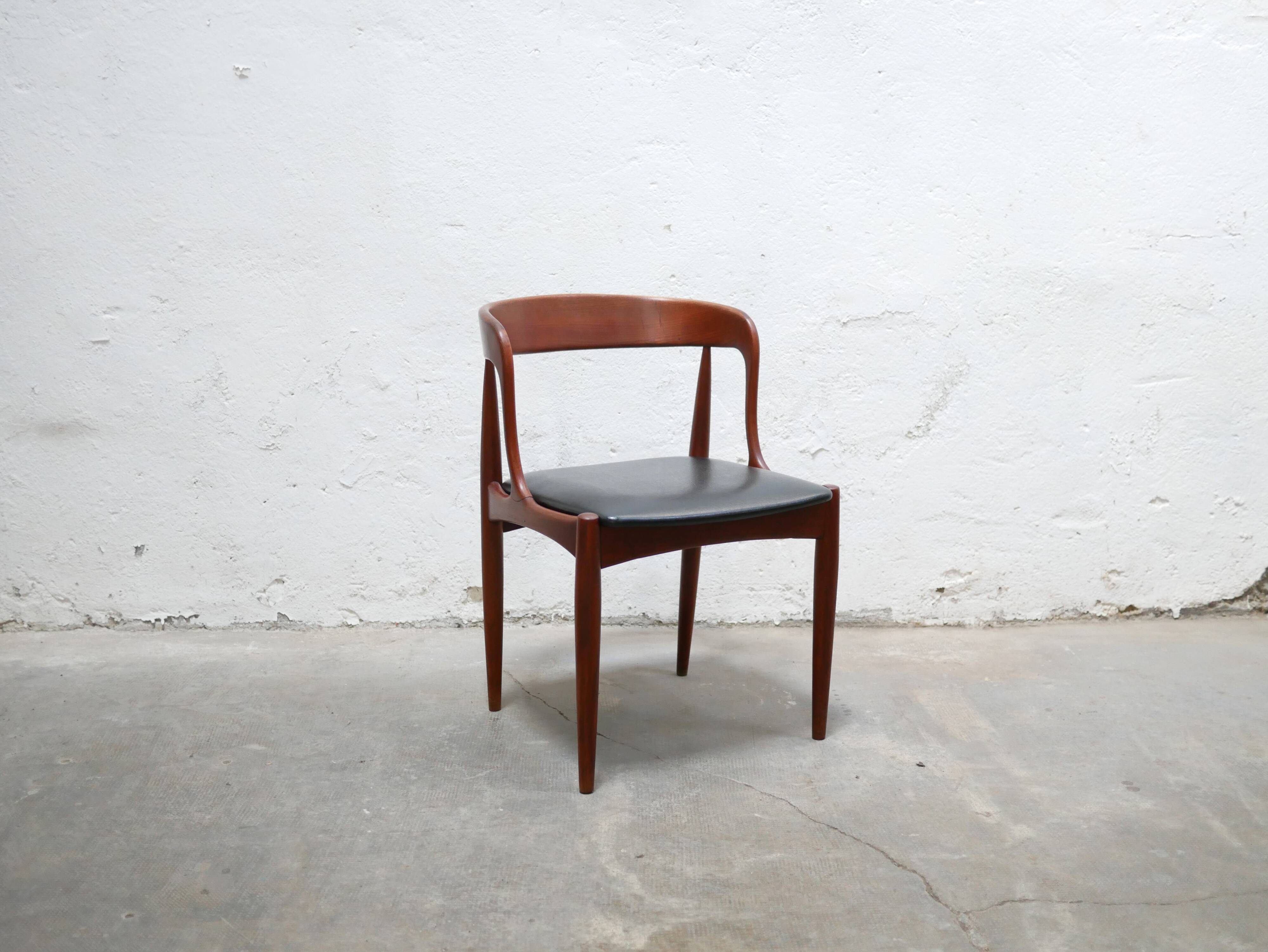 Scandinavian teak chair by J. Andersen for Uldum Mobelfabrik