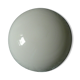Ceiling lamp in opaline half-moon 1950 diameter: 20cm.