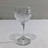 Baccarat – 9 verres à vin blanc En Cristal De Baccarat