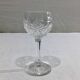 Baccarat – 9 white wine glasses in Baccarat Crystal