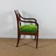 Empire style armchairs