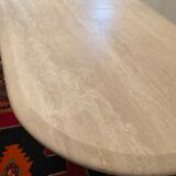 Travertine coffee table from the 70s-80s