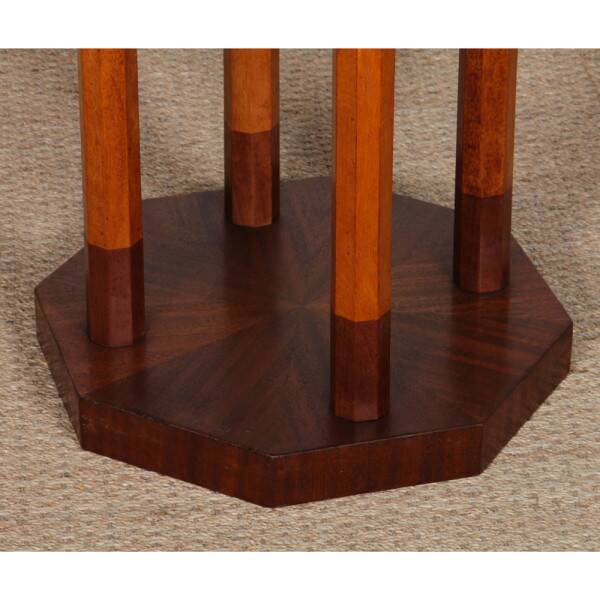 Wooden gueridon, Art Deco work from the 1930s.