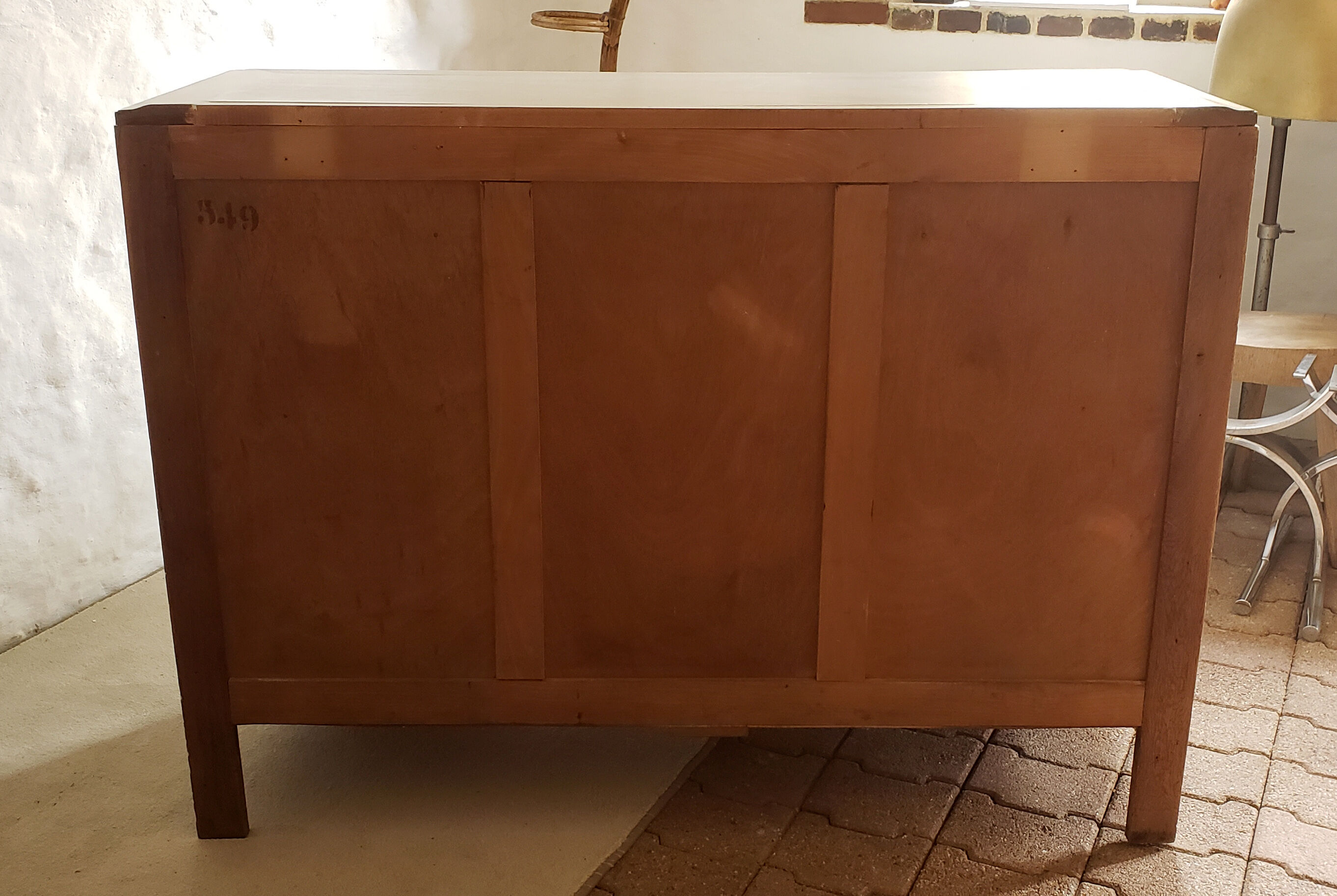 White art-deco buffet