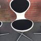 Vintage plywood swivel chairs by Elmar Flötotto - 1960