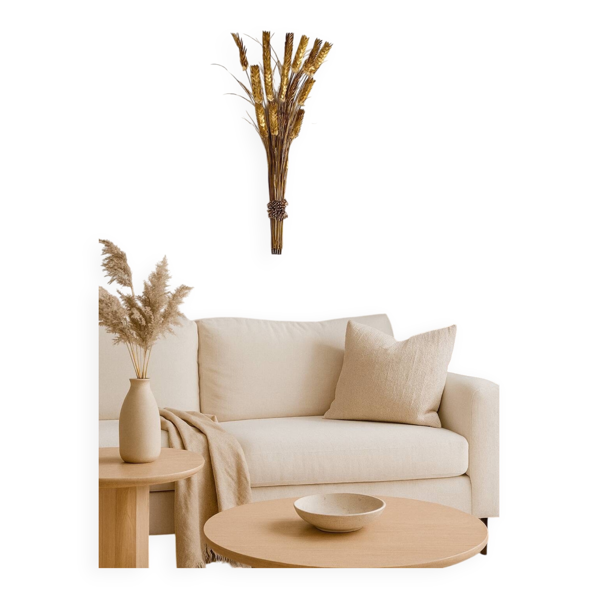 Brass wall sculpture by Daniel D'Haeseleer