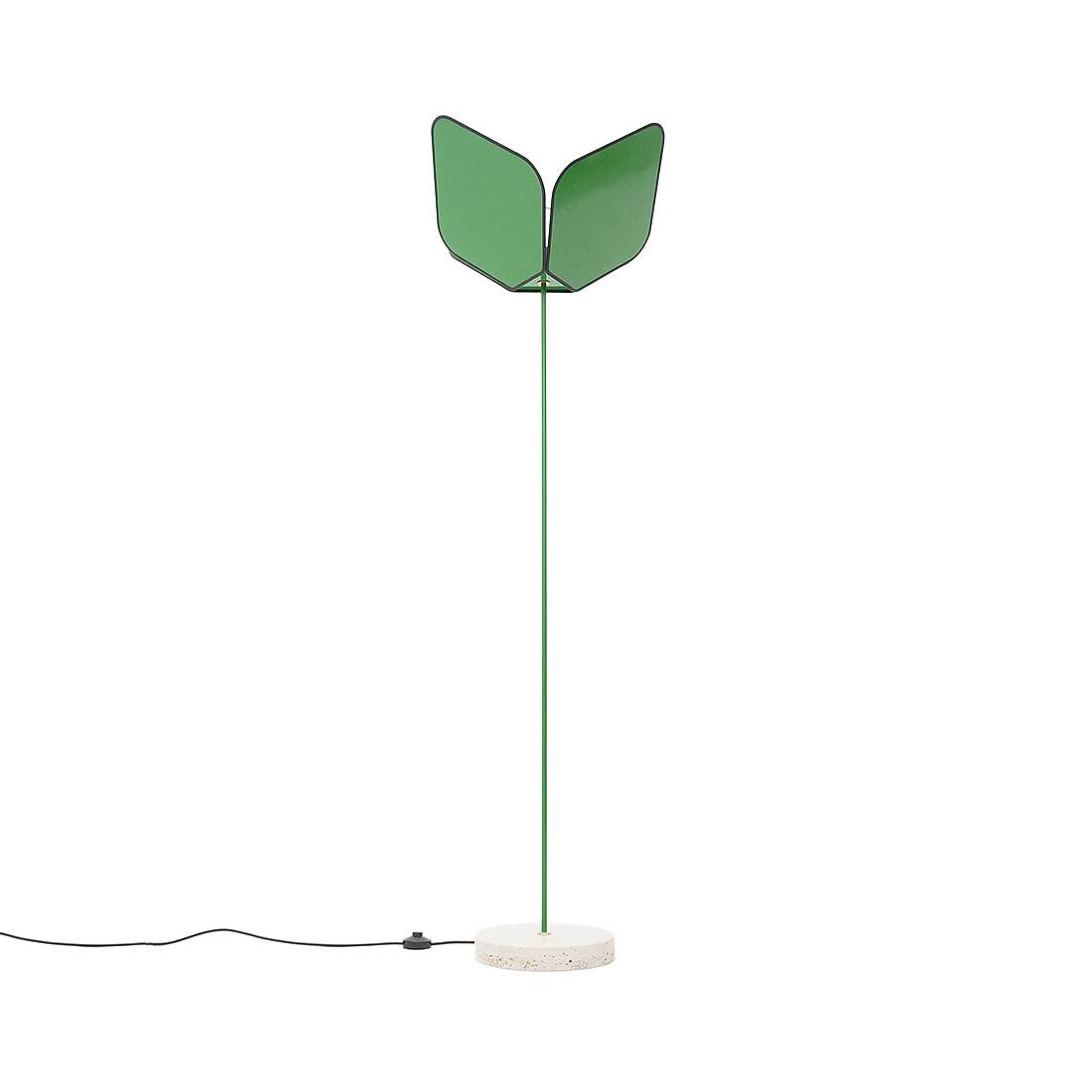 “Trifoglio” floor lamp by Piero De Longhi for Ibis