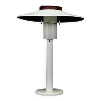 White bedside lamp, Danish design, 1960s, production: Denmark