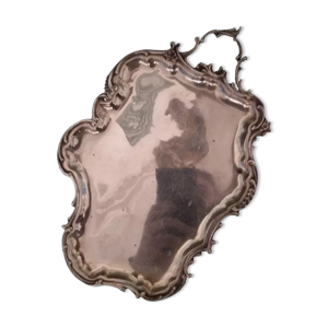 Plateau argent massif - emile