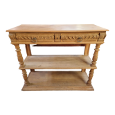 Aerogummed wooden console