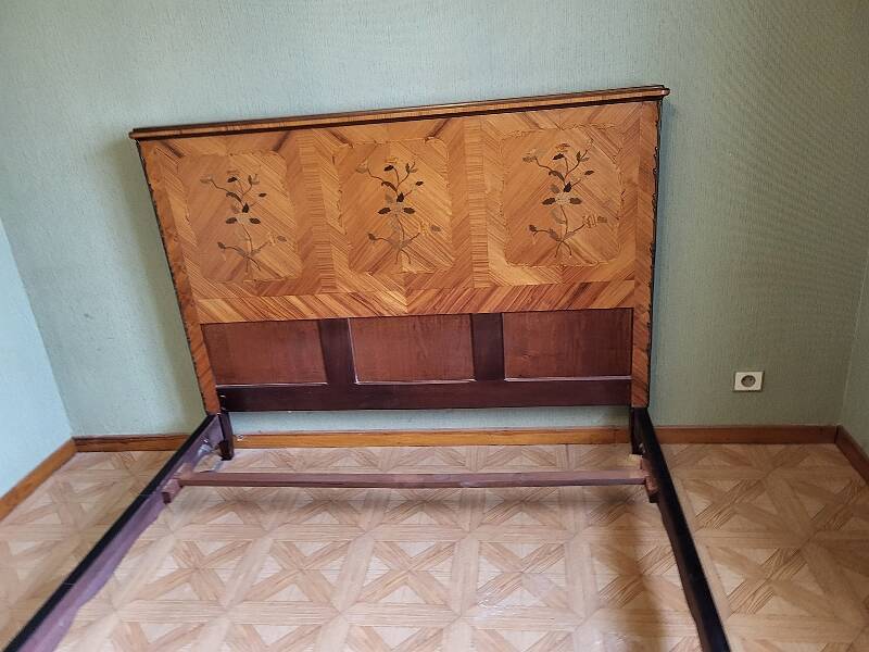 Lit en 140 cm en bois de rose