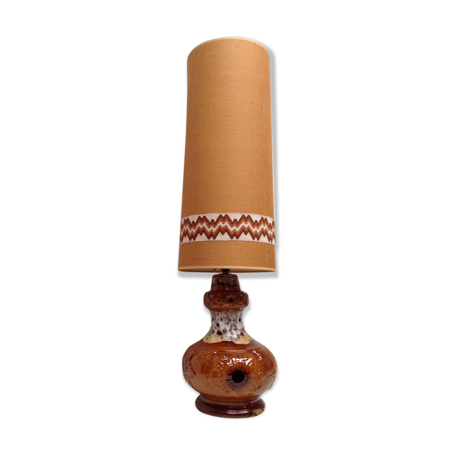 vintage ceramic floor lamp 60-70