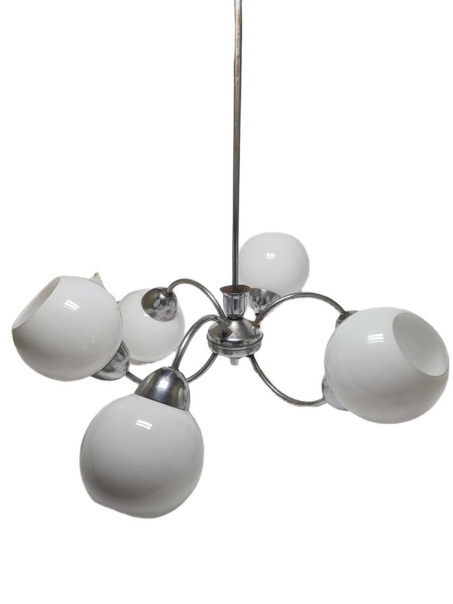 Art Deco style chandelier, Poland, 1960s