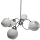 Art Deco style chandelier, Poland, 1960s