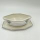 Art Deco Saucière Faïencerie de Saint-Ghislain