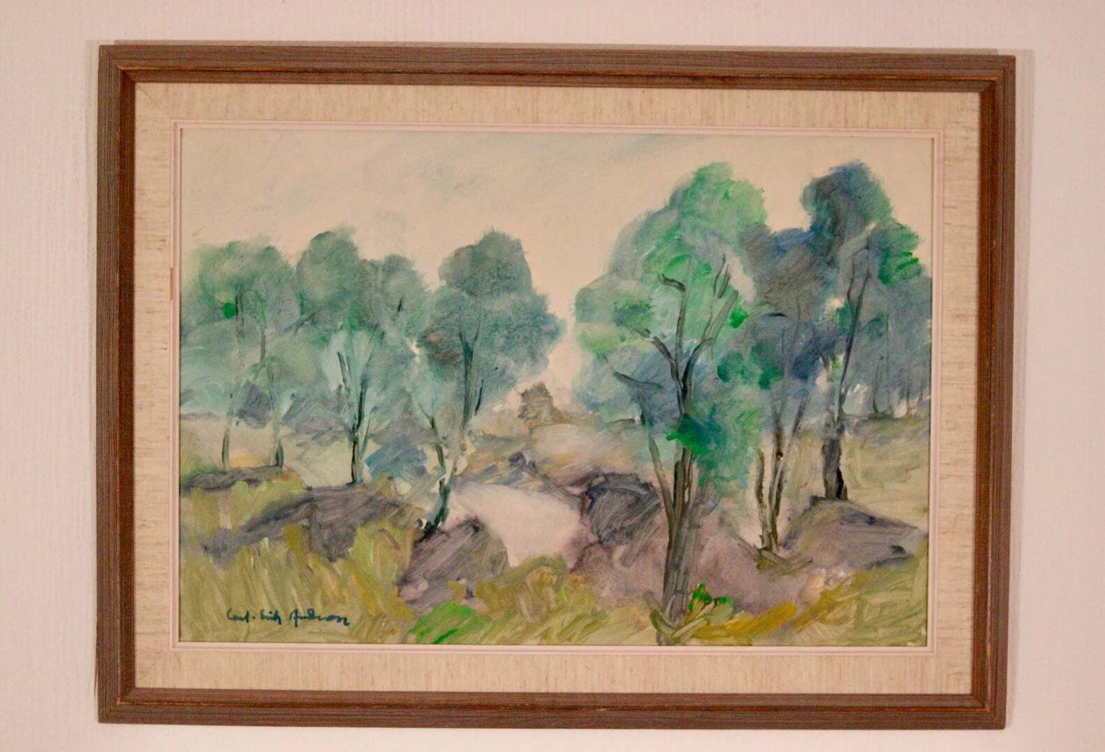 "Trees" by Carl-Erik Andersson