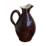 Enamelled terracotta pitcher 1960s