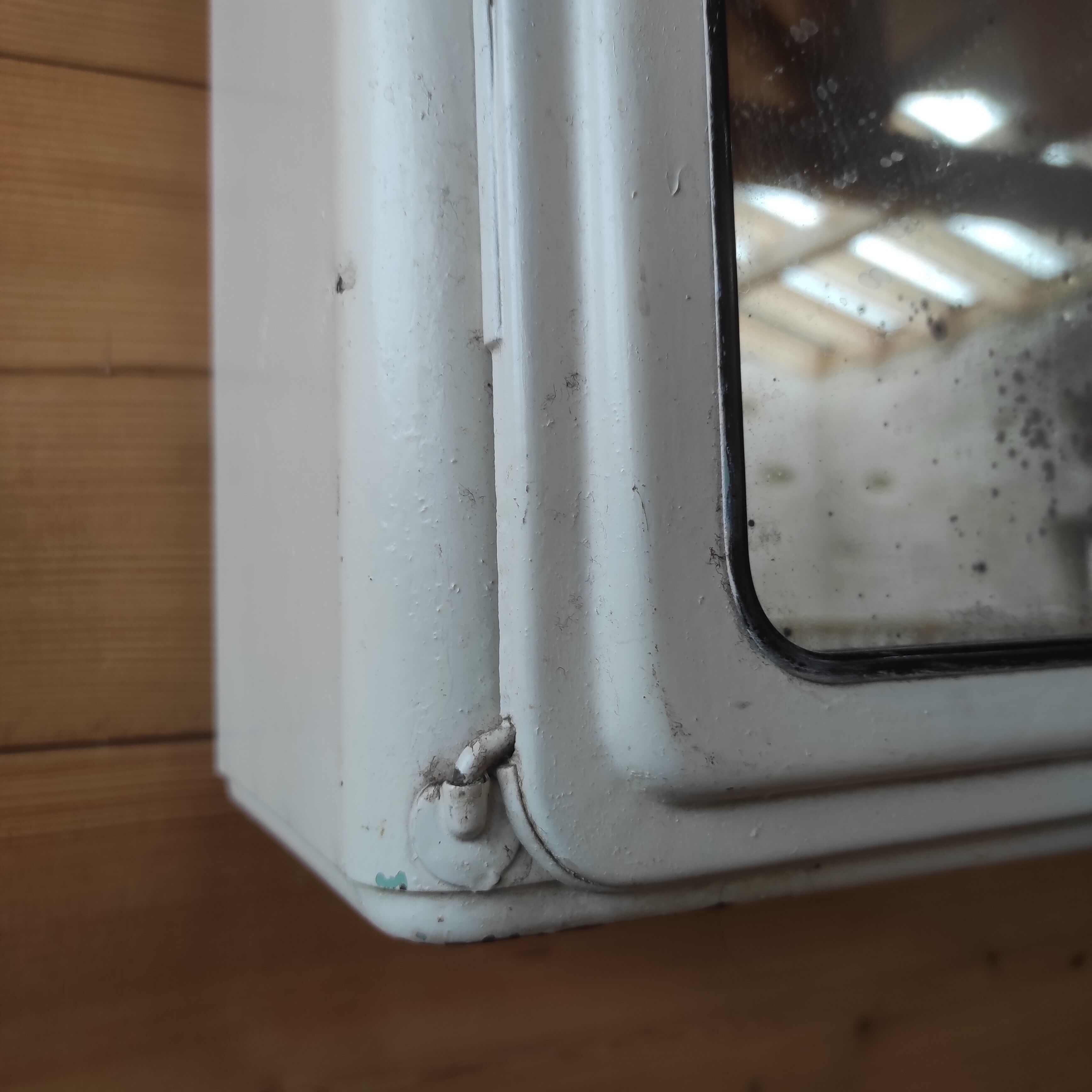 Toilet or pharmacy cabinet with mirror