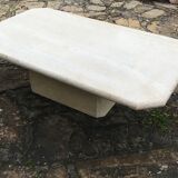 Vintage travertine coffee table