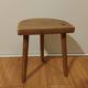 Vintage tripod wooden stool