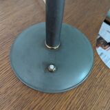 Evoluon saucer-shaped desk lamp by Louis Kalff for Philips, green