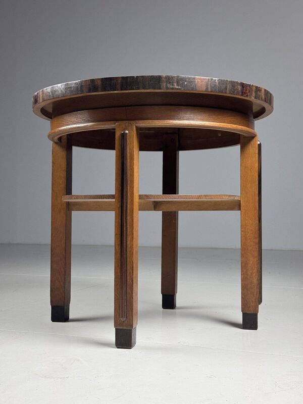 Table d'appoint de l'école d'Amsterdam