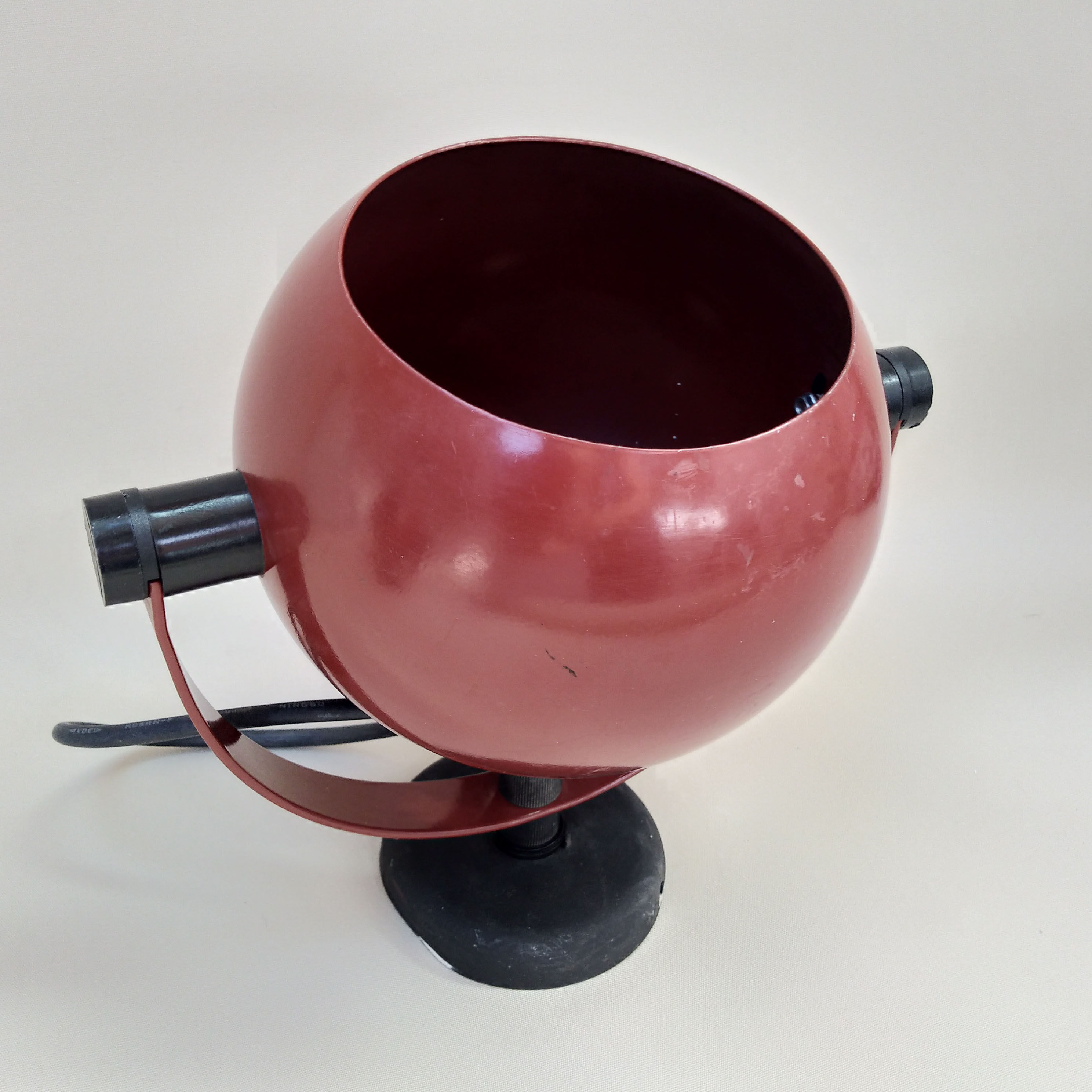 Pair of vintage 1960 eyeball wall light