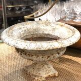 Old cast iron garden basin