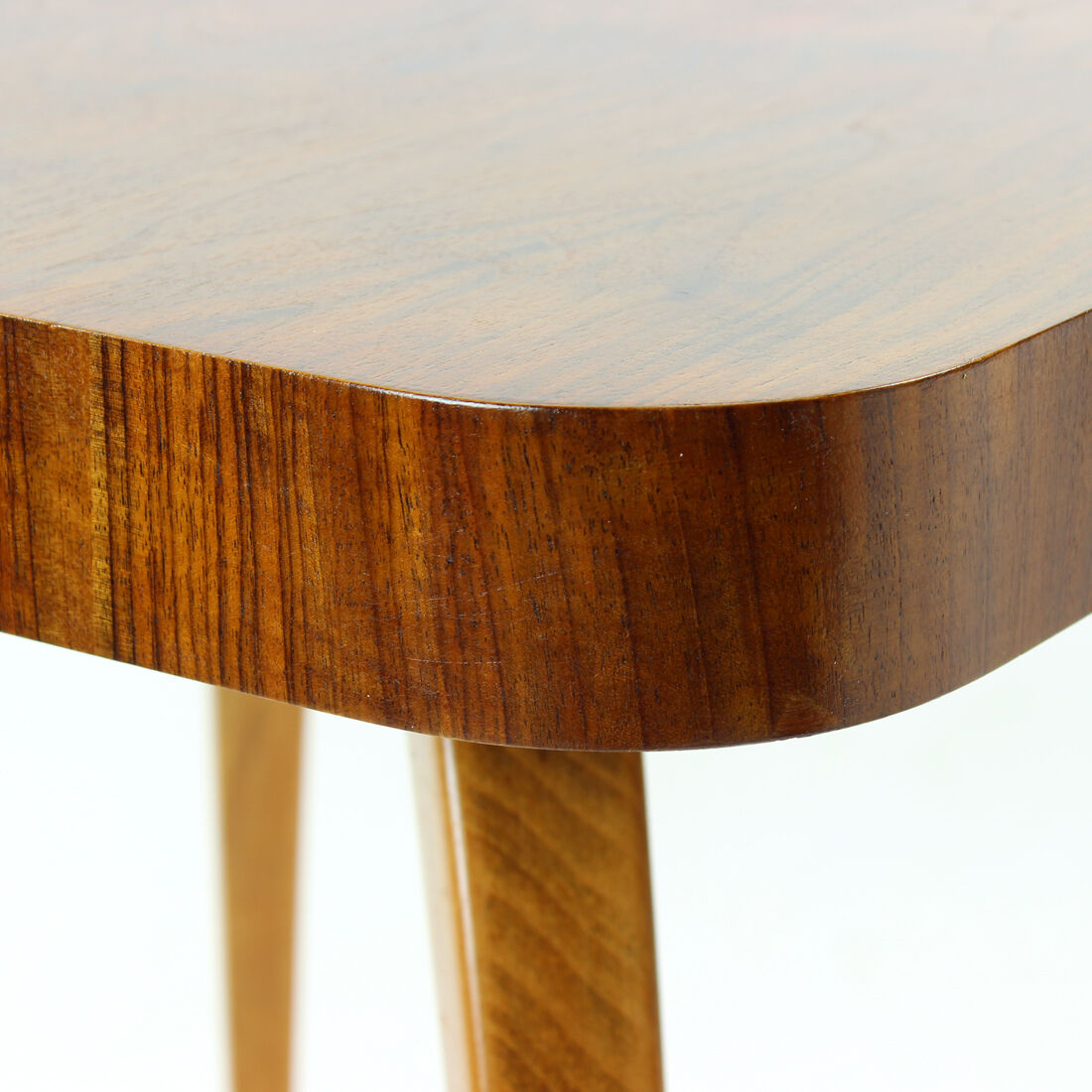 Spider Coffee Table By Jindrich Halabala In Oak & Walnut, Czechoslovakia, 1930