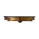 Console étagère vintage 'or' etagere avec verre miroir