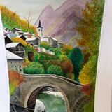 Landscape drawing