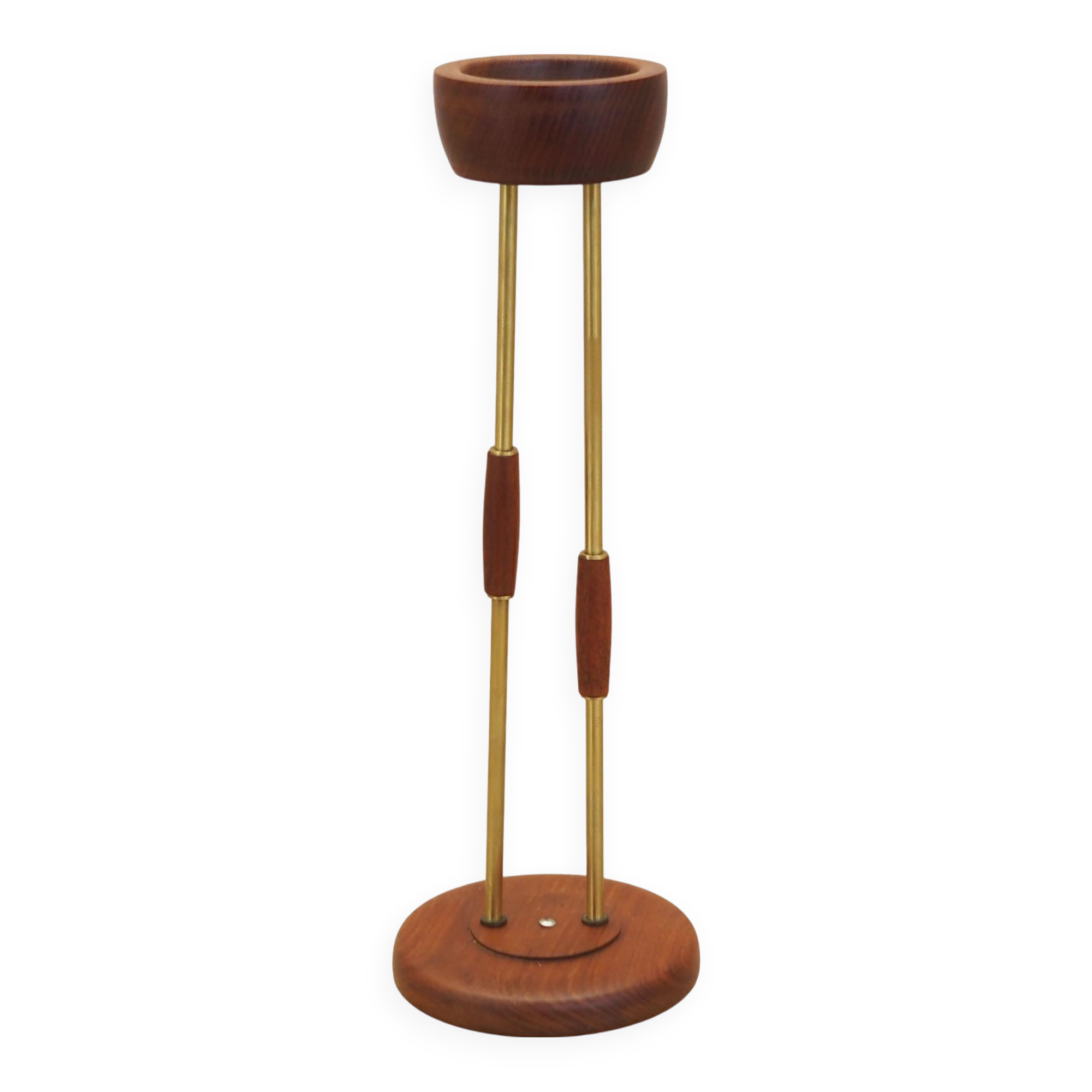 Teak ashtray, Danish design, 1970s, production: Denmark