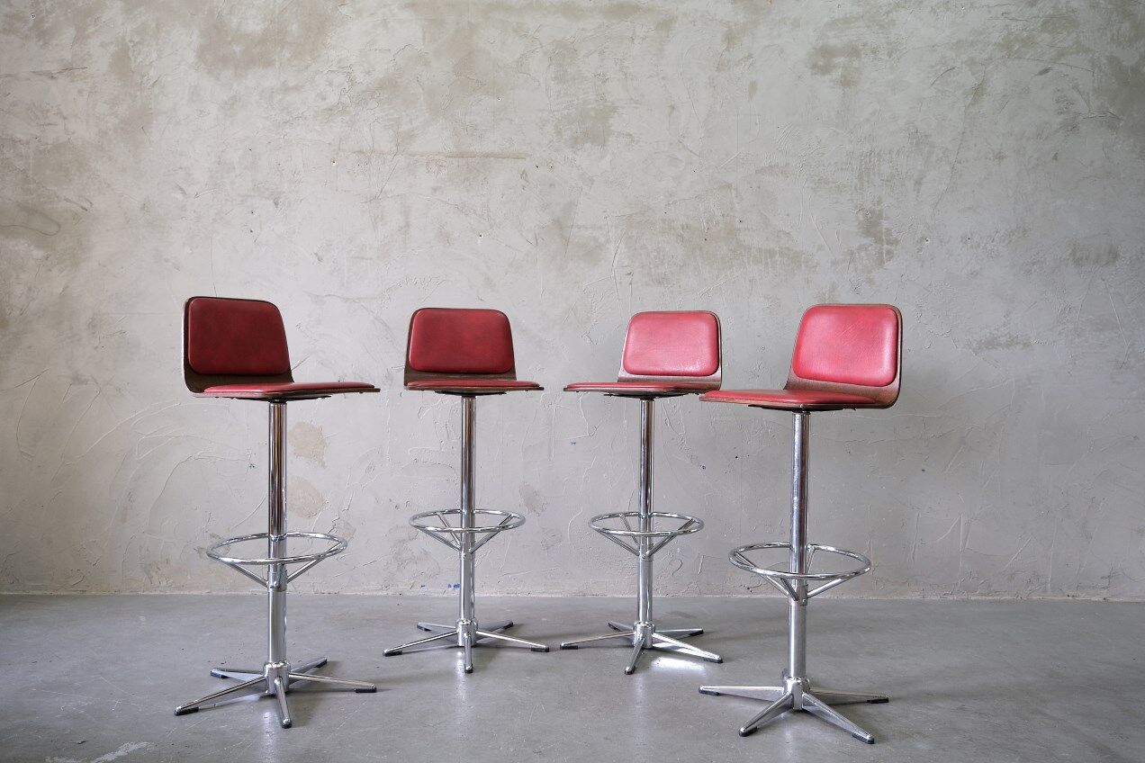 Vintage bar stools, 1970