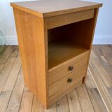 Storage in oak veneer 50s