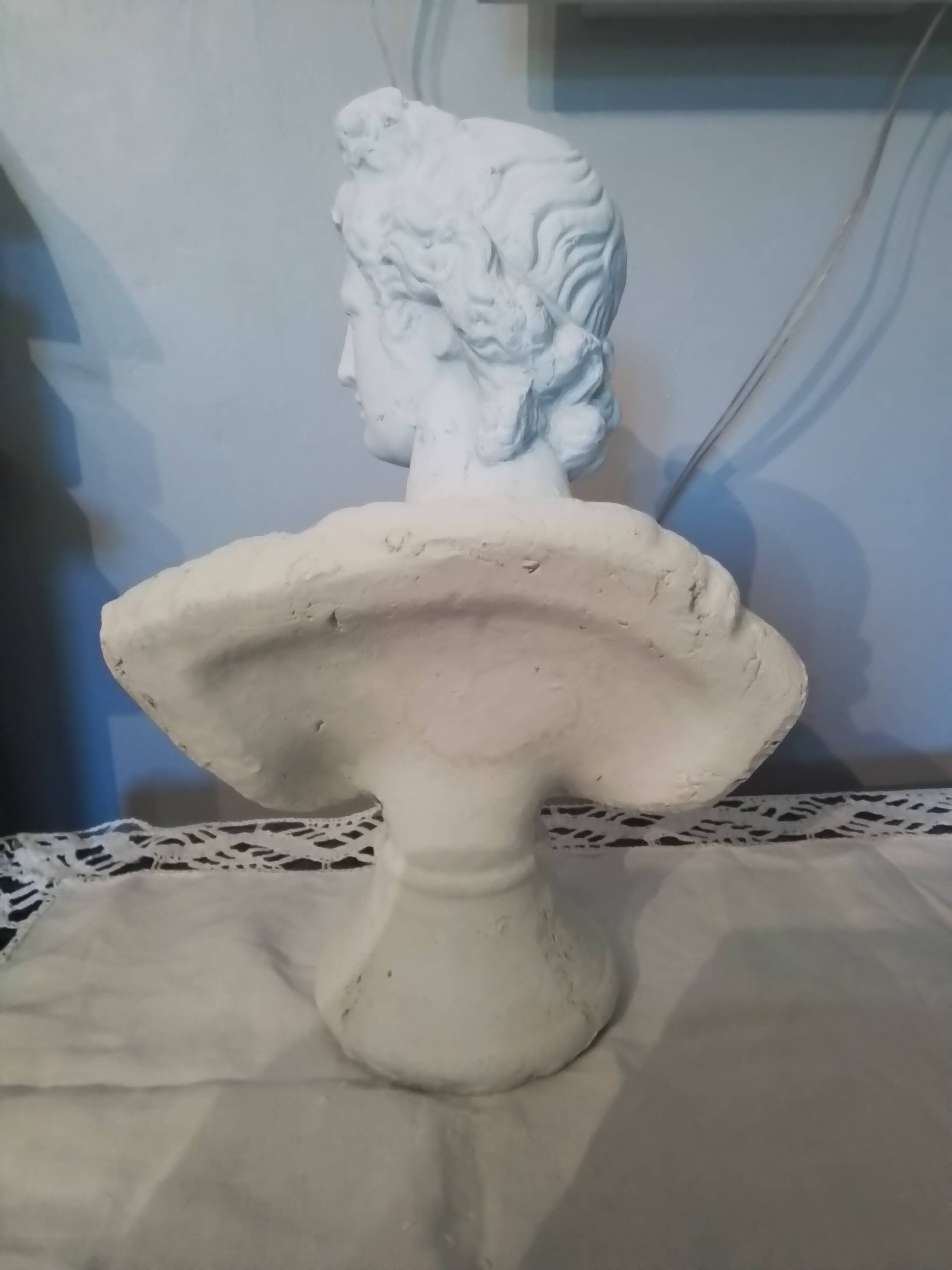 Plaster bust of Poseidon