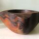 Large mortar in olive wood