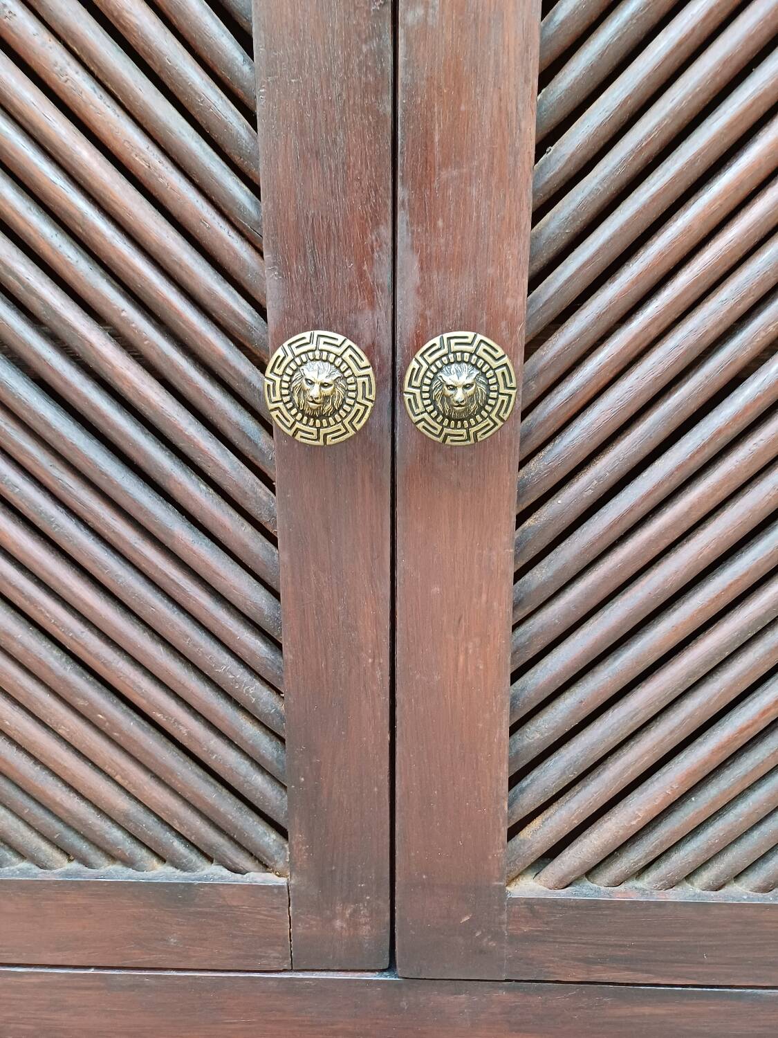 African living room furniture, handcrafted in Ivory Coast, made of solid wood