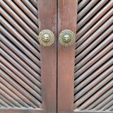 African living room furniture, handcrafted in Ivory Coast, made of solid wood