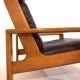 Fauteuil en cuir marron à dossier haut Asko Bonanza par Esko Pajamies