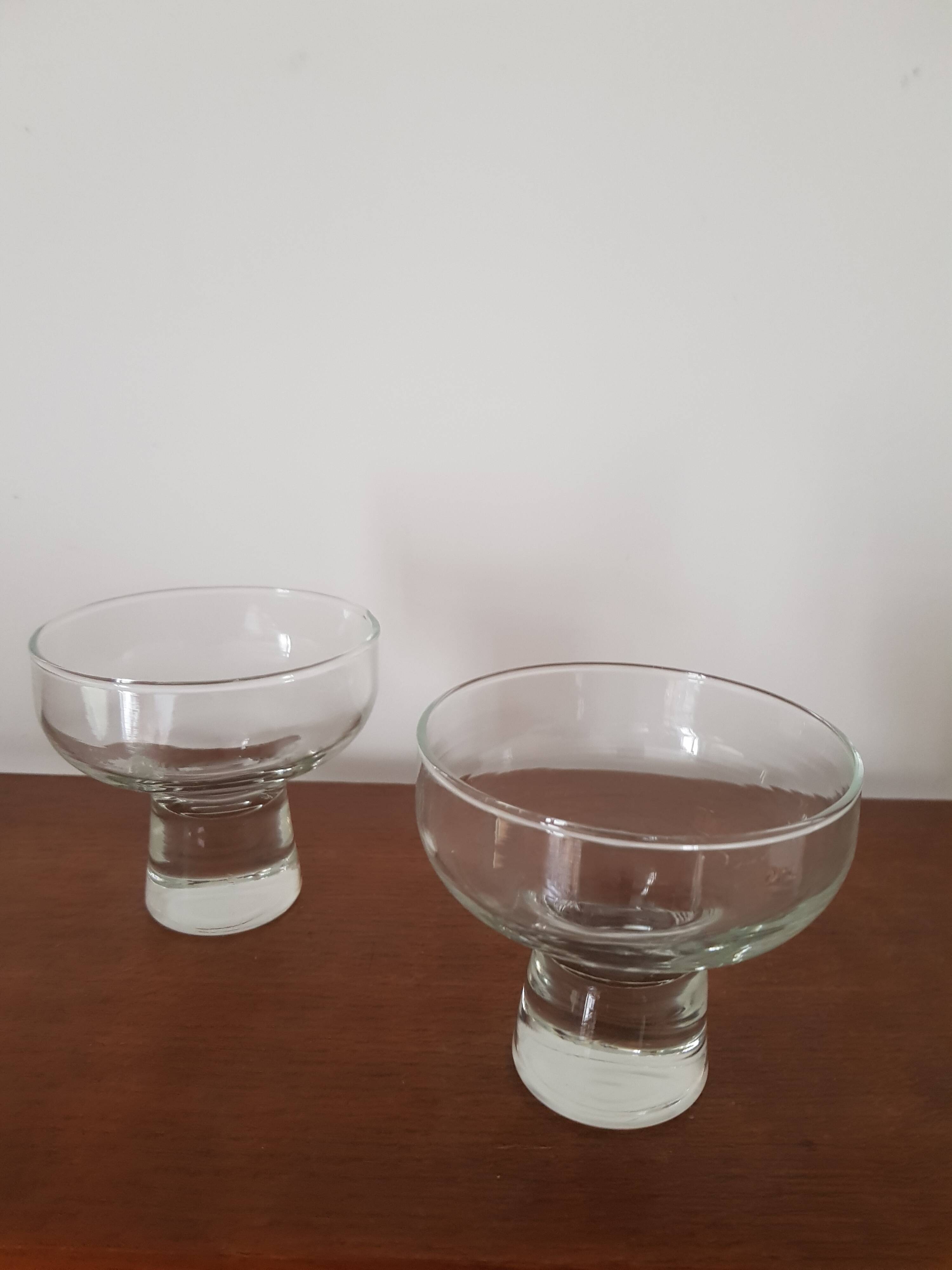 Metal and Glass Candle Holder, Denmark, 1960s
