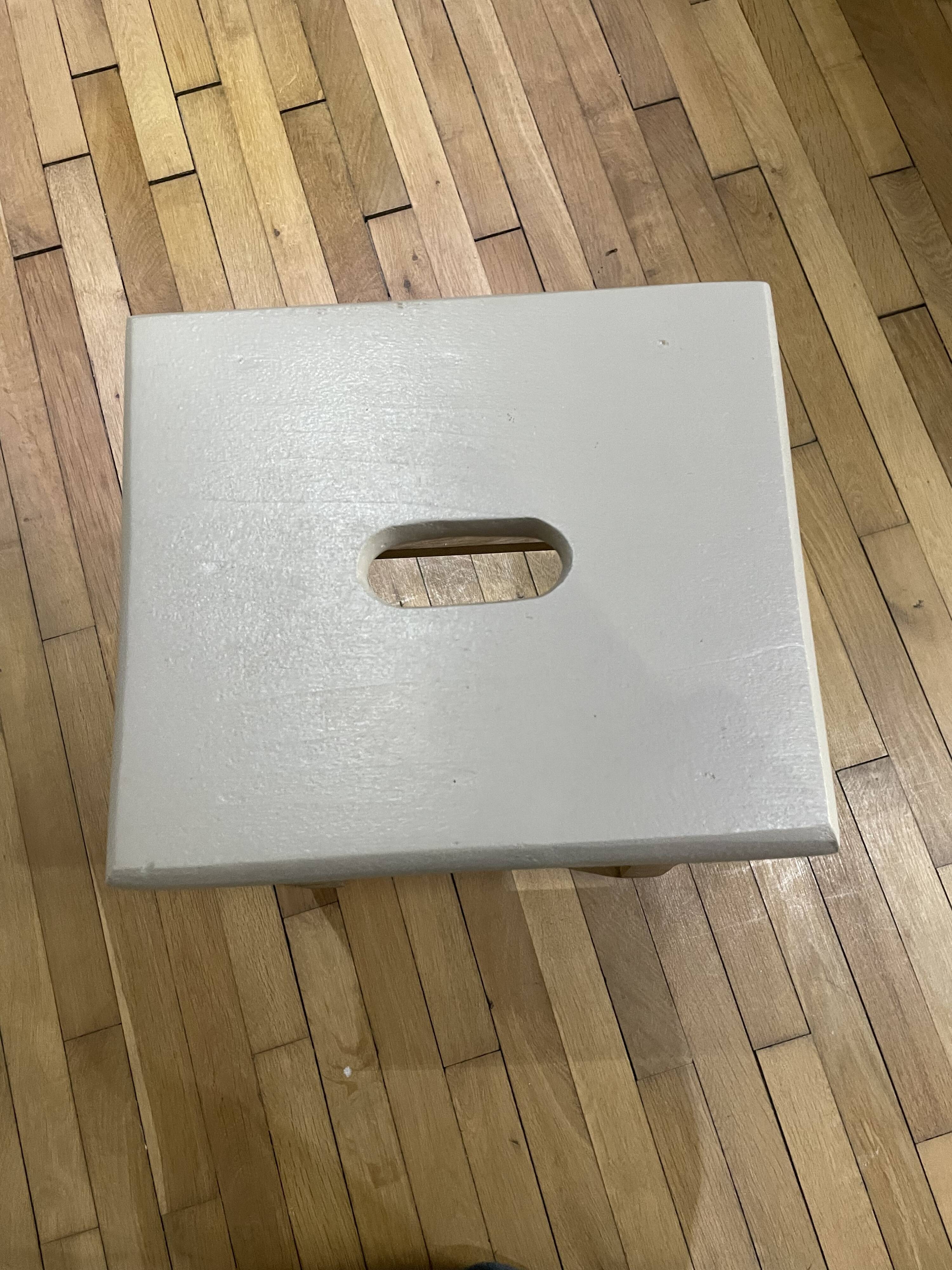 Tabouret vintage en chêne 260351